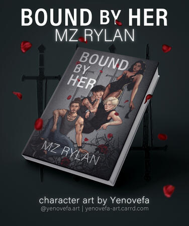 "Bound By Her" by MZ Rylan book cover "Bound By Her" by MZ Rylan book cover