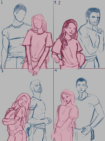 stage 1: thumbnail sketches